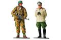 TAMIYA 89629 1/35 WW II德國陸軍 隆梅爾將軍&著冬季服裝步兵人物