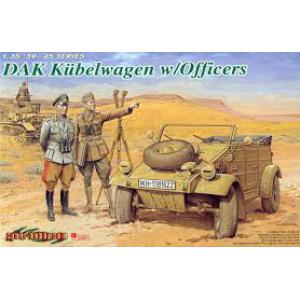 DRAGON 6364 1/35 WW II德國.陸軍 非洲軍團82式水桶車與軍官人物