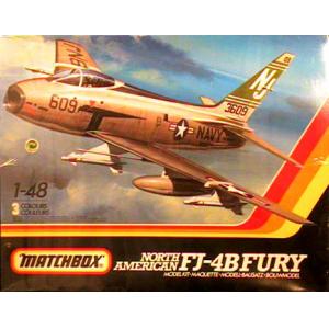 MATCHBOX PK-652 1/48 美國.海軍 FJ-4B'狂怒FURY'戰鬥機