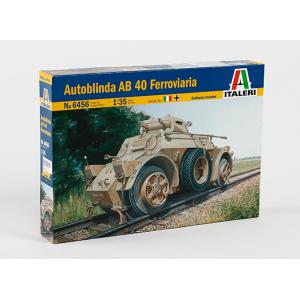 ITALERI 6482 1/35 WW II義大利.陸軍 AUTOBLINDA AB-40輪型裝甲車