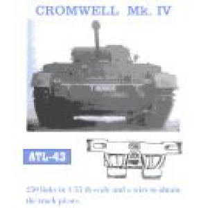 FRIULMODEL ATL-43 1/35 WW II英國.陸軍 '克倫威爾'步兵坦克適用金屬履帶