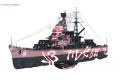 AOSHIMA 009314 1/700 蒼瀾鋼鐵艦隊系列#03 WW II日本帝國海軍 高雄級'摩耶/MAYA'重巡洋艦