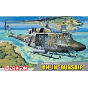 DRAGON 3540 1/35 美國.陸戰隊 UH-1N'休伊'砲艇直昇機