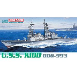 DRAGON 1014 1/350 近期再版--美國.海軍 DDG-993'紀德'級驅逐艦