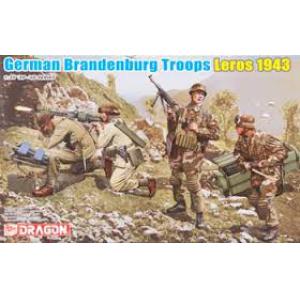 DRAGON 6743 1/35 WW II德國.陸軍 1943年LEROS戰役柏蘭登堡部隊人物