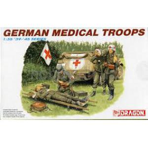 DRAGON 6074 1/35 WW II德國.陸軍 傷兵及醫葯兵人物