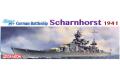 DRAGON 1036 1/350 WW II德國.海軍 '沙恩霍斯特'級'沙恩霍斯特/SCHARN...