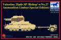 BRONCO CB-35077SP 1/35 WW II英國.陸軍 25磅'主教'自行火炮及27號彈...