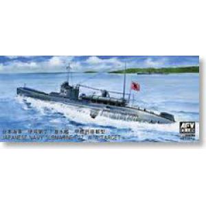 AFV CLUB SE-73514 1/350 WW II日本帝國海軍 伊號第27潛水艦(附甲標的 )