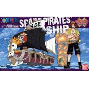 BANDAI 207583  偉大船艦收藏--#12 海賊王.黑桃海賊團海賊船Spade Pirates Pirate Ship