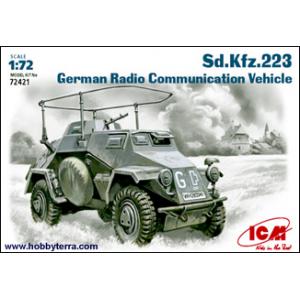 ICM 72421 1/72 WW II德國.陸軍 Sd.Kfz.223輪型無線電連絡車