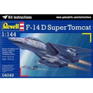 EVELL 04049 1/144 美國.海軍 F-14D'超級雄貓'戰鬥機