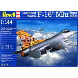 REVELL 03971 1/144 美國.空軍 F-16MLU'戰隼'戰鬥機/老虎會塗裝式樣