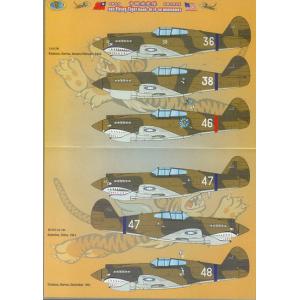 TIGER WINGS SP-03 1/48 中國飛虎隊--美國志願大隊適用水貼紙