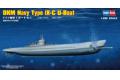 特價品--HOBBY BOSS 83508 1/350 WW II德國.海軍 U-9C潛水艇