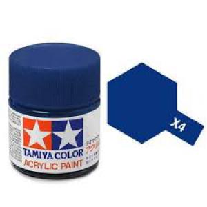 TAMIYA x-4 壓克力系水性/藍色 BLUE 45032738