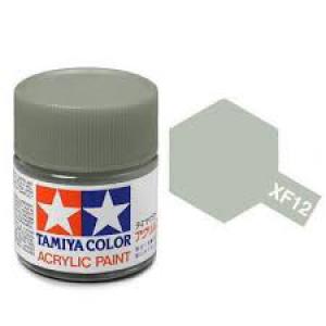 TAMIYA xF-12  壓克力系水性/消光明灰白色 J.N.GREY 45035593