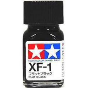 TAMIYA xF-1 琺瑯系油性/消光黑色 FLAT BLACK 45135323