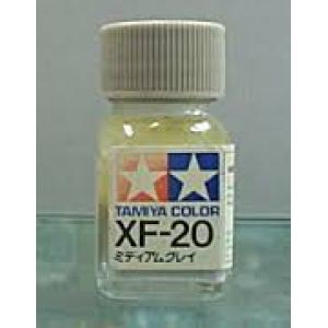 TAMIYA xF-20  琺瑯系油性/消光中灰色 MEDIUM GREY