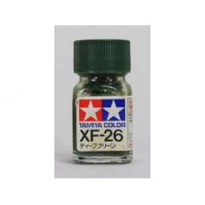TAMIYA xF-26  琺瑯系油性/消光深綠色 DEEP GREEN
