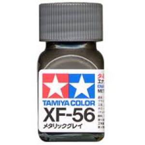 TAMIYA xF-56  琺瑯系油性/消光金屬灰色 METALLIC GREY