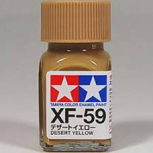 TAMIYA xF-59  琺瑯系油性/消光沙漠黃色 DESERT YELLOW