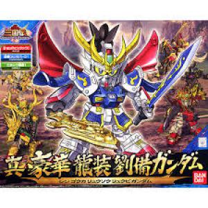 BANDAI 164579  電影版.超三國傳-- 真#021 豪華龍裝劉備鋼彈 Brave Battle Warrior Gundam Model Kits