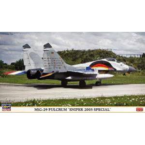 HASEGAWA 00861 1/72  德國.聯邦空軍 MiG-29'支點'戰鬥機/2003年狙擊手特別塗裝式樣