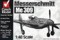 CZECH MODEL 4807 1/48 WW II德國.空軍 梅塞斯密特公司ME-309V1實驗...