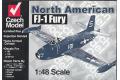 CZECH MODEL 4805 1/48 美國.北美飛機公司 FJ-1'狂暴'/FURY戰鬥機
