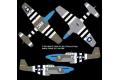 ACADEMY 12303 1/48 WW II美國陸軍 P-51B'野馬'戰鬥機/藍鼻子塗裝式樣