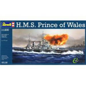REVELL 05135 1/1200 WW II英國海軍 '威爾士親王'戰列艦