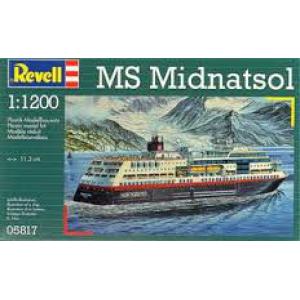 REVELL 05817 1/1200 MINISHIP系列-- 挪威 '午夜陽光'MS MIDNATSOL郵輪