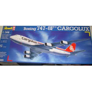 REVELL 04885 1/144 美國 波音飛機公司 BO-747-8F客貨機/義大利盧森堡貨運航空式樣