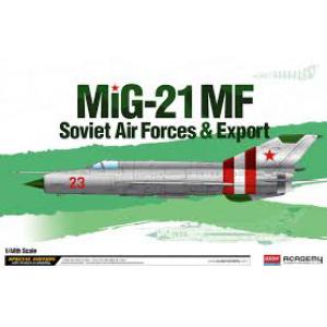 ACADEMY 12311 1/48 蘇聯.米格設計局 MIG-21MF'魚床'蘇聯空軍及外銷型戰鬥機/限定版