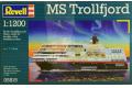 REVELL 05815 1/1200 MINISHIP系列-- 挪威 '山妖峽灣'MS TROLL...