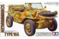 TAMIYA 35224 1/35 WW II德國.陸軍 166型水路兩用吉普車及人物