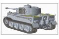 RFM RM-5005 1/35 WW II德國.陸軍 Pz.Kpfw.VI Ausf.E Sd.Kfz.181 '老虎'重型坦克/1945年北部.德國FEHRMANN式樣