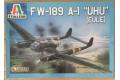 ITALERI 1239 1/72 WW II德國.空軍 福克.沃夫公司FW-189.A-1'貓頭鷹...
