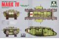TAKOM 2008 1/35 WW I 英國.陸軍 '馬克'IV雄性坦克