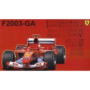 FUJIMI 092096-GP-23 1/20 法拉利車隊 F2003-GA方程式賽車/日本站/義大利站/摩納哥/西班牙賽事式樣