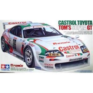 TAMIYA 24163 1/24 豐田汽車 '牛魔王/SUPRA' GT 轎跑車/1995年 TOYOTA TOM'S CASTROL塗裝式樣