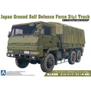 AOSHIMA 002322 1/72 日本.陸上自衛隊 新型3.5噸軍用卡車