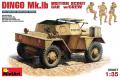 MINIART 35067 1/35  WW II英國.陸軍 '丁狗'DINGO MK.IB輪型偵蒐車帶人物組