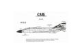CAM 32-019 1/32 美國.海軍 F-4J'幽靈II'戰鬥轟炸機適用水貼紙/VF-213中...