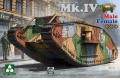 TAKOM 2076 WW I英國.陸軍 馬克IV坦克/雄性雌性2合1