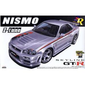 AOSHIMA 043509 1/24 日產汽車 NISMO R-34'天際線/SKYLINE'GT-R Z-TUNE 轎跑車