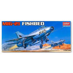 ACADEMY 12442 1/72 蘇聯.空軍 米格公司MIG-21'魚床'戰鬥機