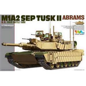 TIGER MODEL LIMITED 9601 1/72 美國.陸軍 M1A2'亞伯拉罕'帶SEP TUSK II裝甲(坦克城市生存套件)坦克