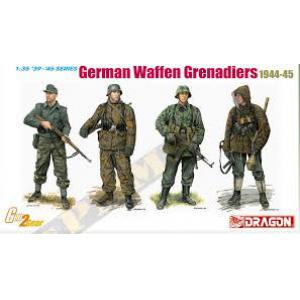 DRAGON 6704 1/35 WW II德國.陸軍 1944-45武裝黨衛軍擲彈兵人物